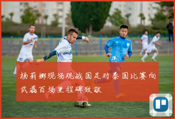 杨莉娜现场观战国足对泰国比赛向武磊百场里程碑致敬